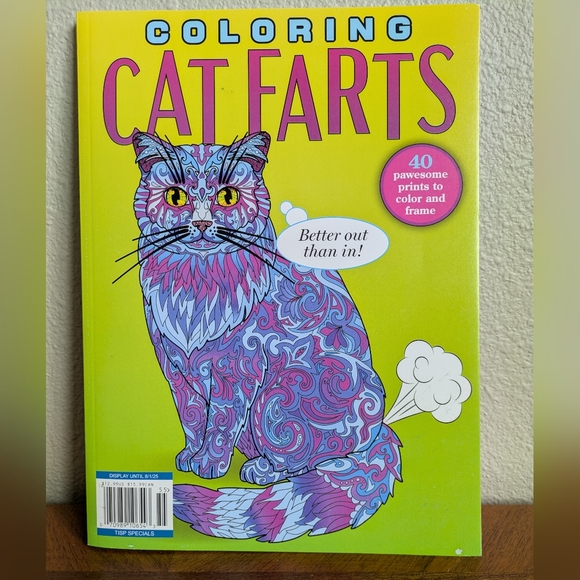 Other - "Coloring Cat Farts" Coloring Book